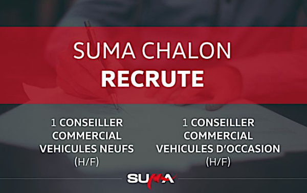 Vous recherchez un nouveau challenge ? SUMA recrute !