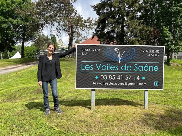 Rencontre avec Mélanie, la nouvelle directrice des « Voiles de Saône »