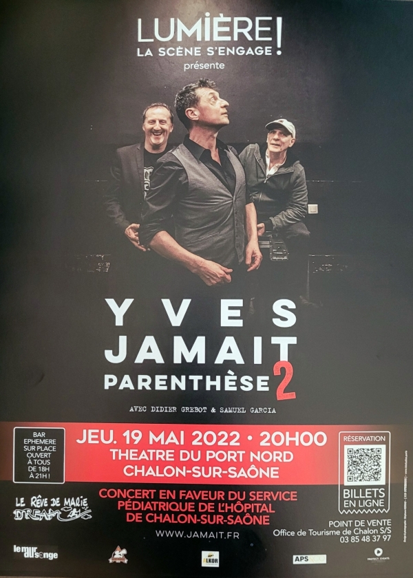 Les bénéfices du concert d'Yves Jamait aideront à améliorer les conditions d'hospitalisation des enfants atteints de cancers pédiatriques