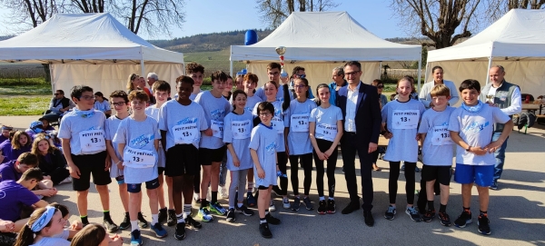 Résultats de la course des collèges, organisée dans le cadre du Marathon des vins de la Côte chalonnaise