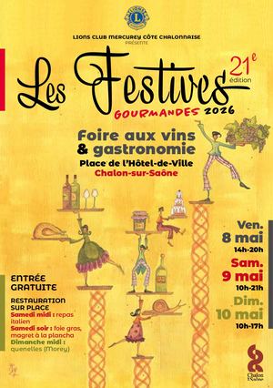 La 21ème édition des Festives gourmandes débute ce vendredi