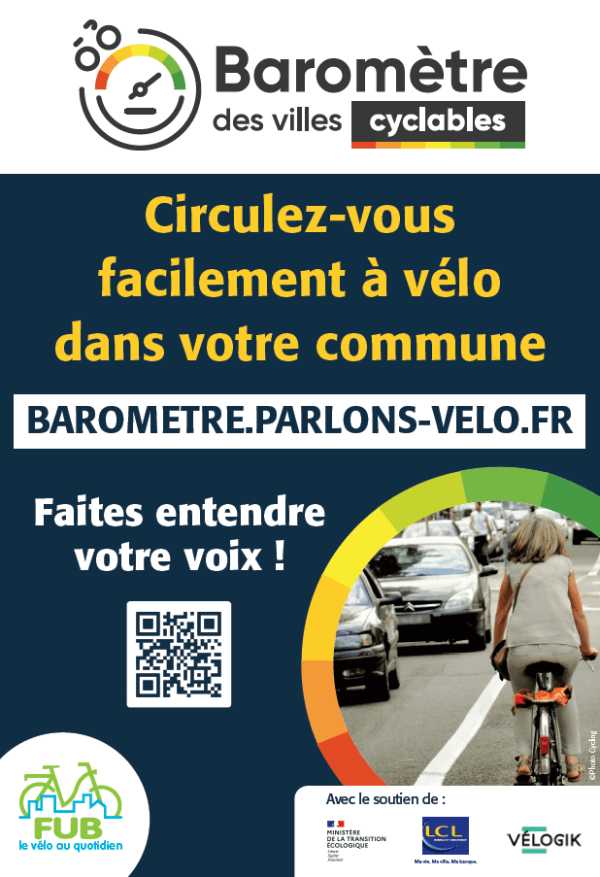 Si vous avez des remarques à faire sur la circulation à vélo dans votre commune, c'est le moment !
