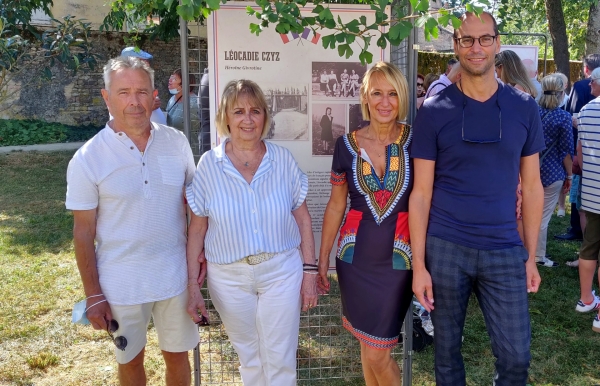 Vernissage de l'exposition « Léocadie Czyz »