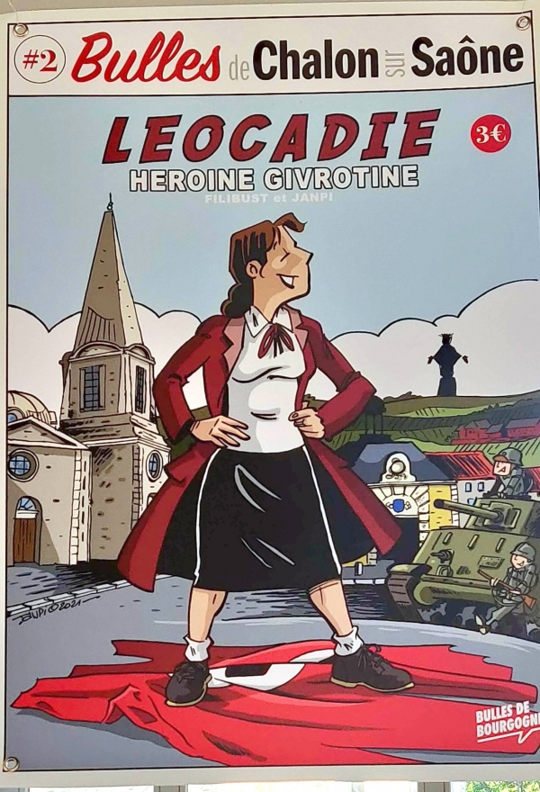 Sortie de la bande dessinée « Léocadie Czyz, héroïne givrotine »