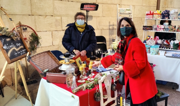 Première manche réussie pour le marché de Noël givrotin