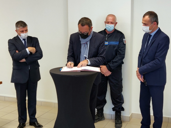 Signature d'une Convention de coordination entre la police municipale de Givry et les forces de sécurité de l’État 