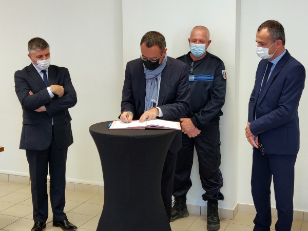 Signature d'une Convention de coordination entre la police municipale de Givry et les forces de sécurité de l’État