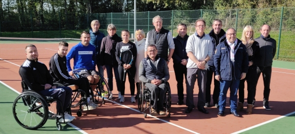 Ouverture d'une section Tennis-fauteuil au Tennis club de Dracy