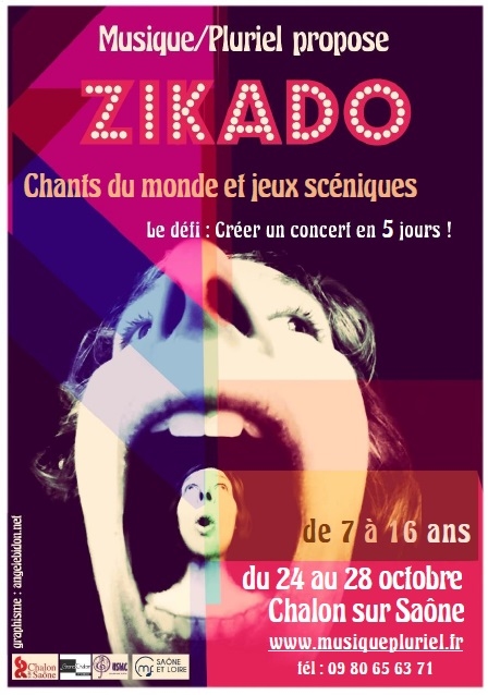 Zikado, Créer un spectacle en 5 jours le défi de Musique Pluriel