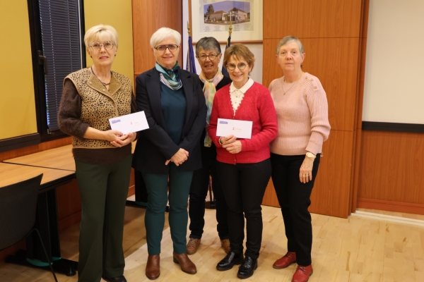 1179 € récoltés à Champforgeuil dans le cadre des actions menées pour Octobre Rose.