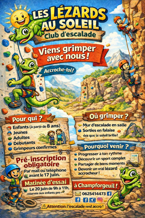 Champforgeuil - "Les Lézards au Soleil" préparent La saison 2026-2027.