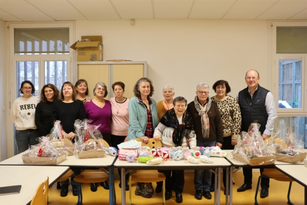"Les Libellules", très actives sur la commune, récompensées par le CCAS et la mairie.