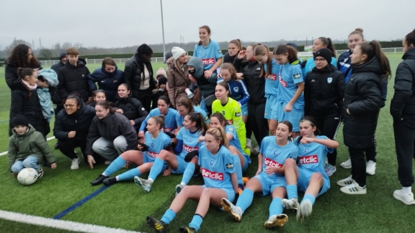 L’équipe féminine D3 de l’ASCR s’attendait à un match difficile contre Nîmes, les Châtenoyennes l’emportent 4/2.