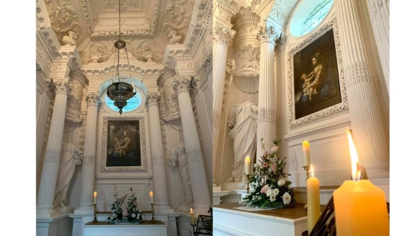 Châtenoy le Royal : La Chapelle de Cruzille illuminée aux chandelles le 8 décembre de 18h00 à 21h00.