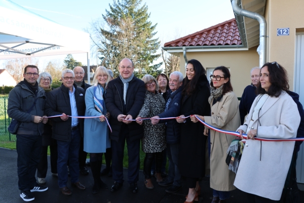 Châtenoy le Royal compte 6 logements séniors de plus construits par le bailleur social OPAC.