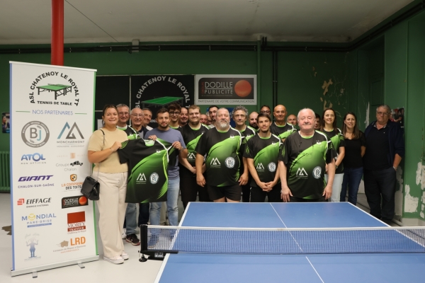 ASL Châtenoy Tennis de Table : "Ensemble, lançons la saison 2025-2026 avec style !"