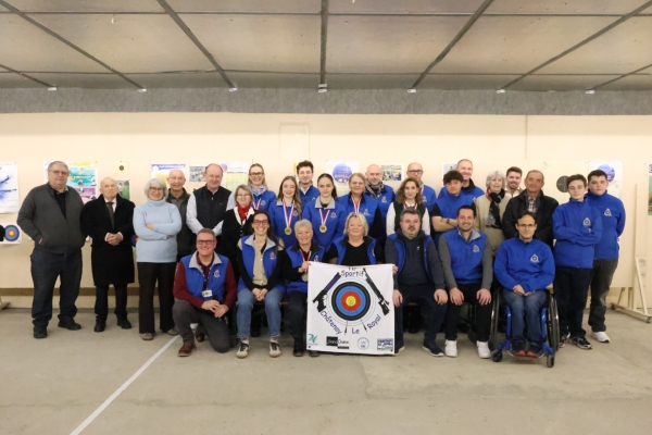 Le Tir sportif Châtenoyen (TSCR) ramène 8 médailles des 48ème championnats de France 10/18m.