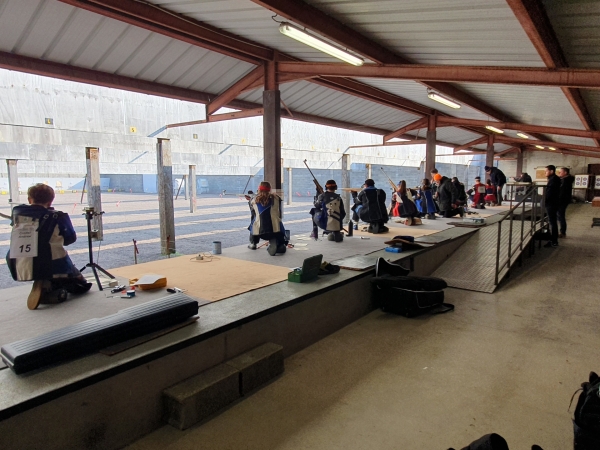 Un stage de tir sportif du collectif de Bourgogne s’est déroulé le 4 mars au stand de Châtenoy le Royal.