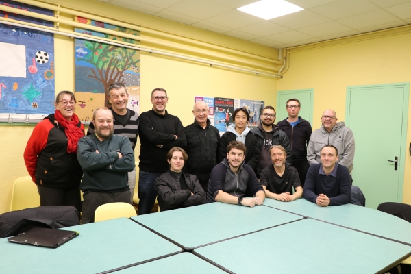 Assemblée générale du Châtenoy Volley-Club, le nombre de licenciés en hausse.