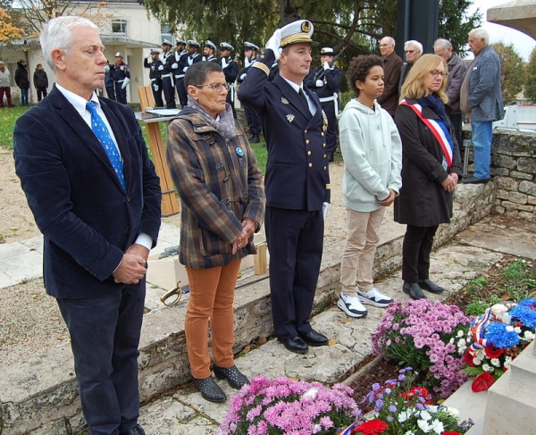 Crissey a  commémoré le 11 novembre 1918, jour de l’armistice.