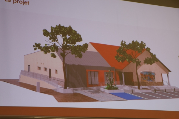 Crissey : Le projet de restructuration de la salle des fêtes présenté aux habitants.