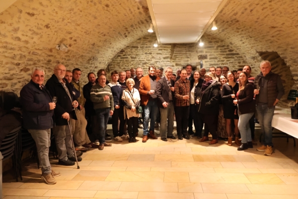 L’Union Agricole et Viticole a mis à l'honneur les médaillés d'Or du 131ème concours des vins de la Côte Chalonnaise, du Couchois et des Maranges.