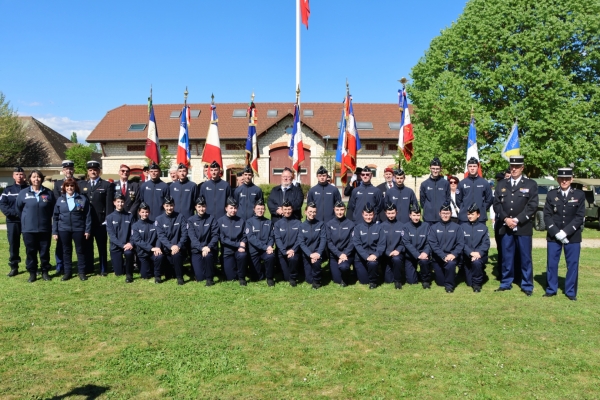 Cérémonie de remise des rondaches aux Cadets de la gendarmerie nationale de Saône et Loire promotion 2025/2026.