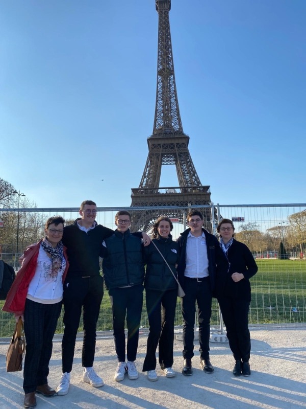 Des étudiants du LEGTA de Fontaines à la finale du Challenge France Terre de Lait.