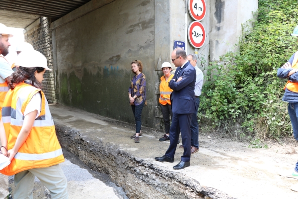 Fontaines : Derniers mètres du chantier de rénovation du réseau d’eau potable.