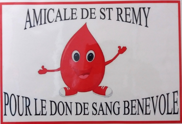 Collecte de sang le mardi 28Février 2023 de 15h30 à 19h30 à la salle de l’espace Brassens de Saint Rémy.