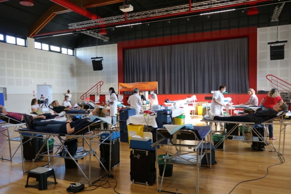 Les collectes de sang fonctionnent bien à Saint Rémy.