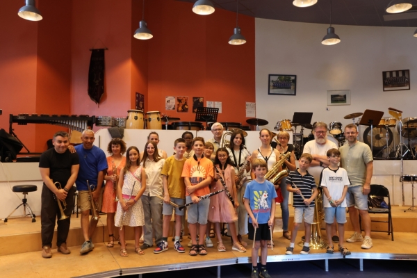 L’Audition des élèves marque la fin de la saison scolaire de l’école de musique de Saint Rémy/Les Charreaux.