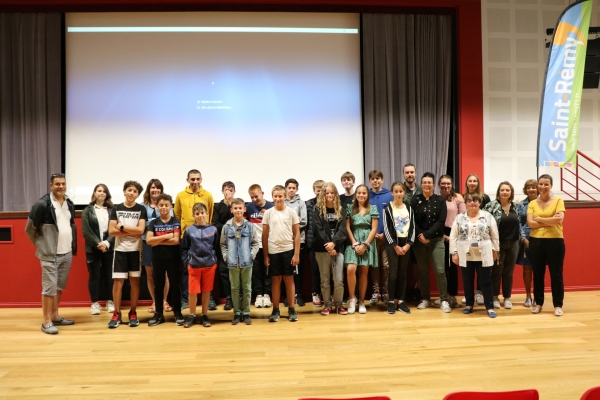 Présentation officielle de l’Ados Challenge Aventure regroupant des jeunes de St Rémy, Châtenoy le Royal, Champforgeuil et Saône Doubs Bresse.