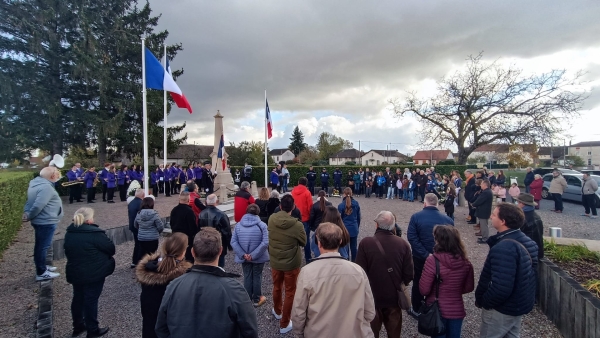 Saint Rémy commémoration du 11 novembre 1918.