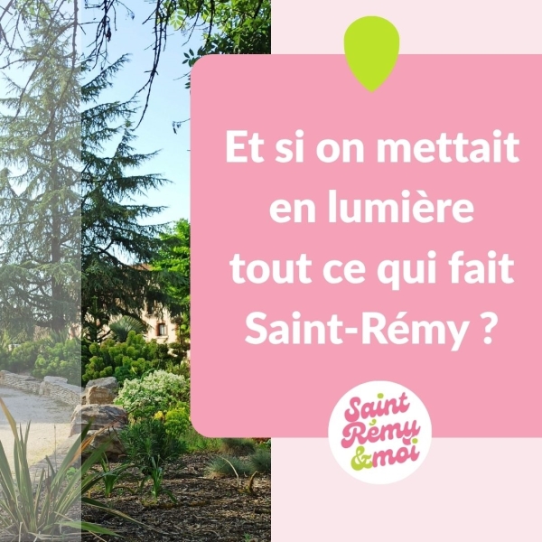  Saint-Rémy recherche des volontaires pour un atelier participatif pour "Saint-Rémy & moi"