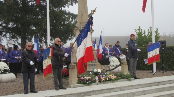 Cérémonie commémorative de l’armistice du 11 novembre 1918 et hommage à tous les morts pour la France ce jeudi matin à Saint Rémy.