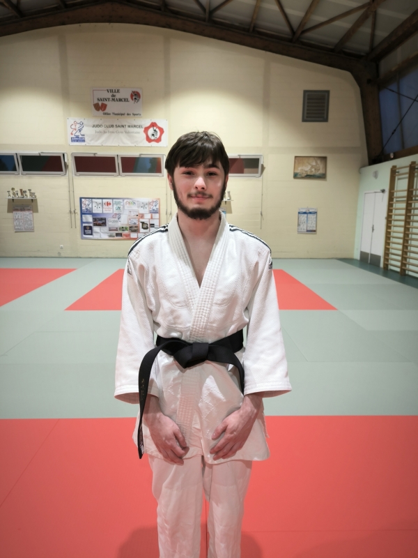 Lucas Limoge accède à la ceinture noire au JCSM