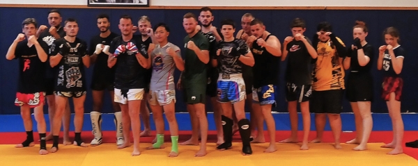 Givry Boxe Thaï : le club a reçu la visite du septuple champion du monde Jimmy Vienot 