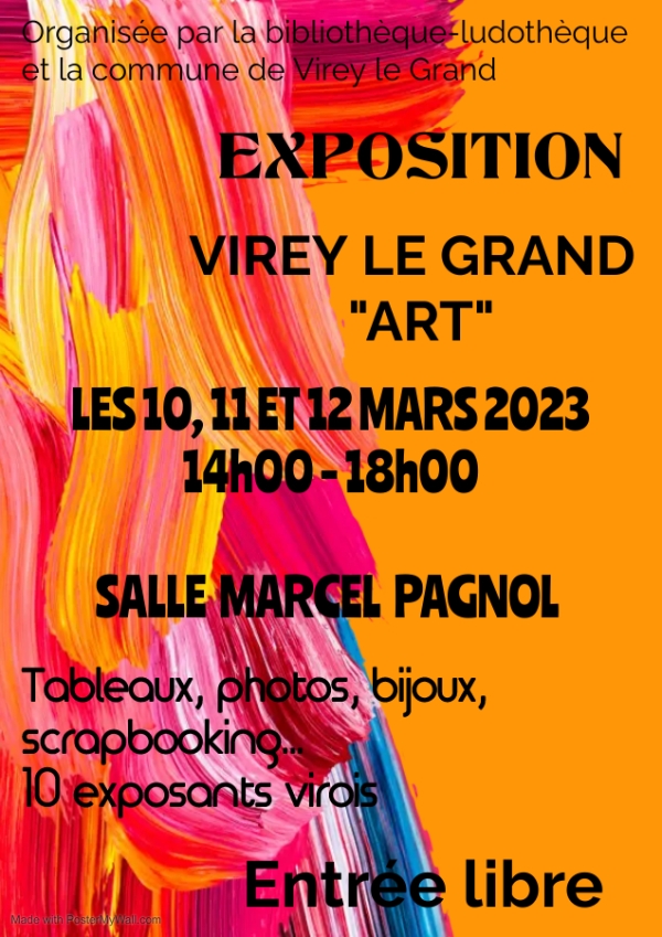 Exposition Virey le Grand "Art"