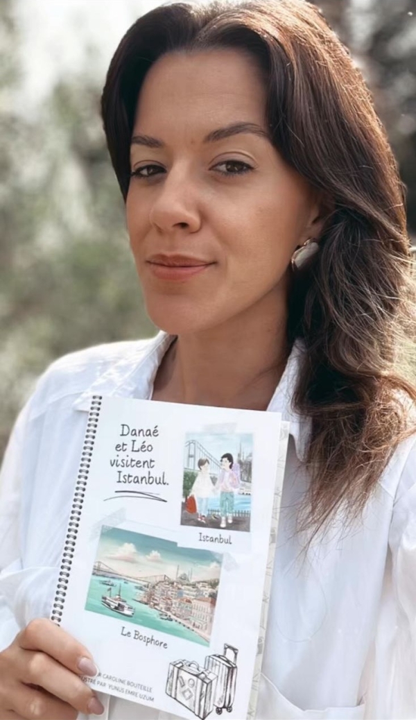 Caroline BOUTEILLE, épervanaise, présente son premier livre dédié à la jeunesse : Danaé et Léo visitent Istanbul
