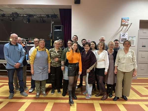 Plus de 100 personnes à la soirée spéciale « Beaujolais » de l’association « Crissey animation »