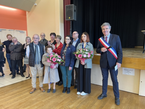 Eric Michoux a présenté ses vœux samedi matin 