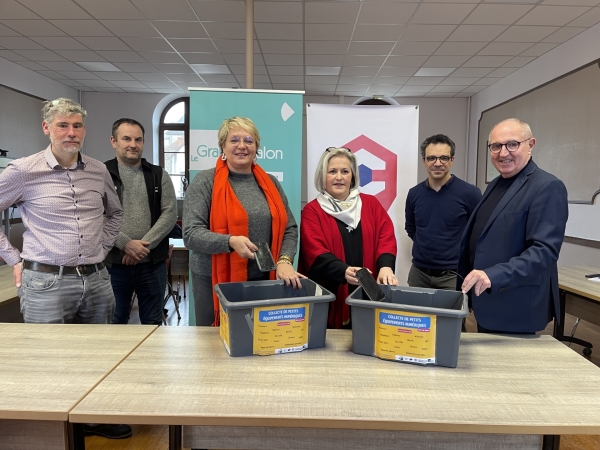 Du 13 au 17 mars 2023, venez recycler vos appareils numériques : toutes les infos et communes participantes avec Info Chalon 