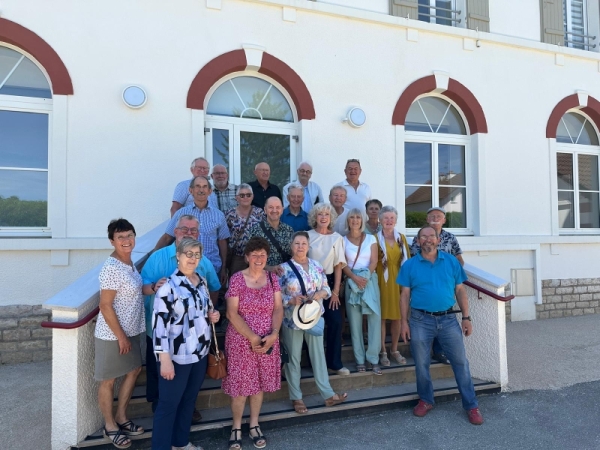 Belles retrouvailles des « anciens » d’Oslon !