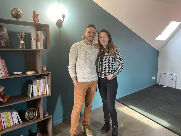 Nouveau :  « L’atelier thérapie », Anne Laure et Mathieu vous accueillent dans un espace bienveillant au service de votre bien-être