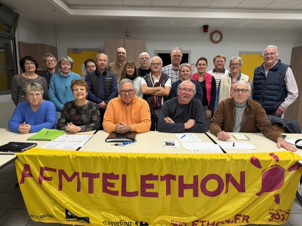 Téléthon des 5 communes : la dernière réunion de préparation a eu lieue ce mercredi, toutes les informations à connaître avec Info Chalon 