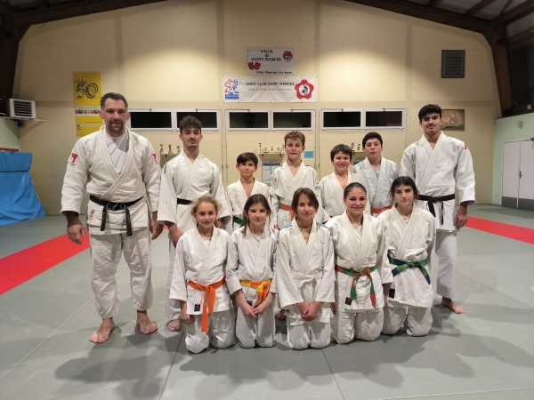 Un beau palmarès pour le Judo club de Saint-Marcel au Dojo Nowak ce week-end
