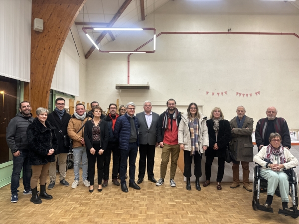 Voeux du maire à Lans : Gilles Desbois a accueilli ses nouveaux habitants ce vendredi 