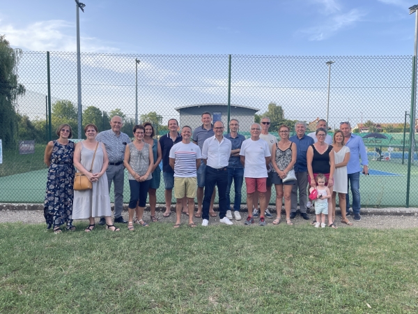 Crissey Tennis Club : en plein cœur de son tournoi annuel, le club a remercié ses partenaires ce mercredi soir 