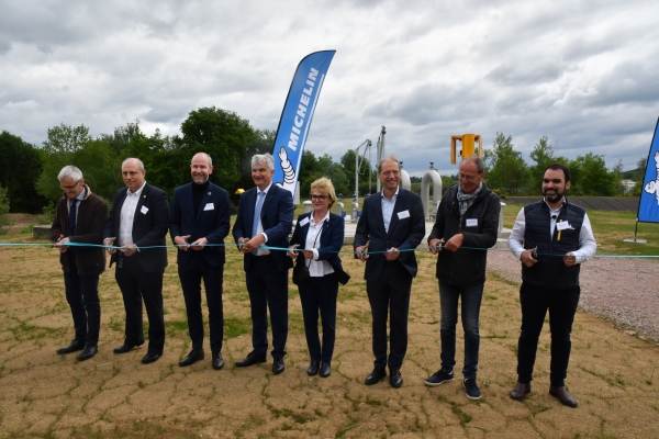 Le site de Michelin Blanzy, en route vers l'autonomie en eau - Inauguration du projet "Hydraloop"